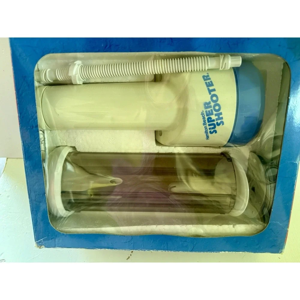 Hamilton Beach Super Shooter Cordless‎ Cookie Press And Food Decorator VTG NIB